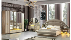 Ecrin Bed Set with Wardrobe
