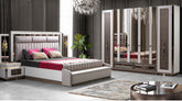 Safir Bed Set with Wardrobe