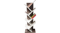 V bookshelf