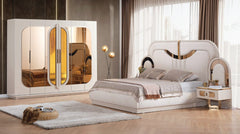 Aqua Bed Set with Wardrobe