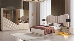 Delux Bed Set with Wardrobe
