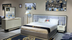 Traverten Bed Set
