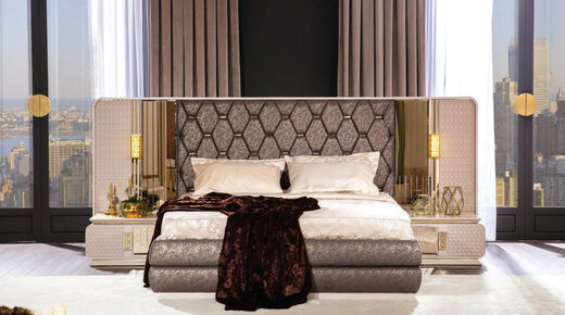 Almira Bed Set with Wardrobe - Thumbnail (2)