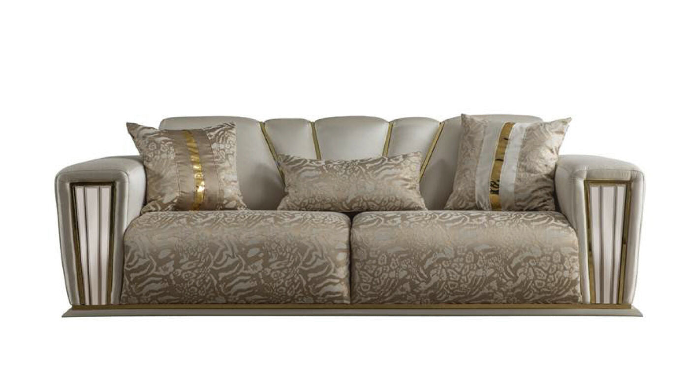 Golden Sofa Set