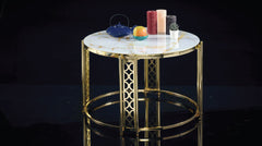 Barlas Gold Center Table