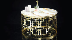 Basak Gold Center Table