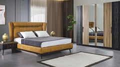 Ayca Bed Set with Wardrobe