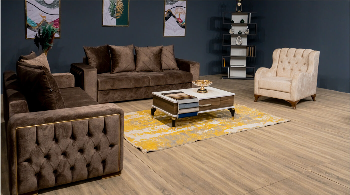 Boxhand Sofa Set