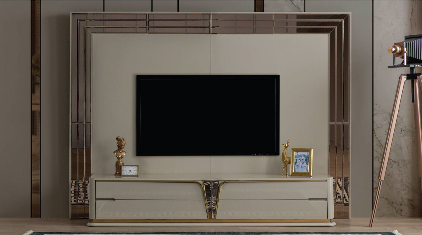 Golden Tv Stand