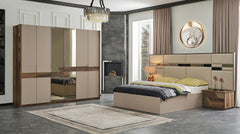 Logo Bed Set with Wardrobe