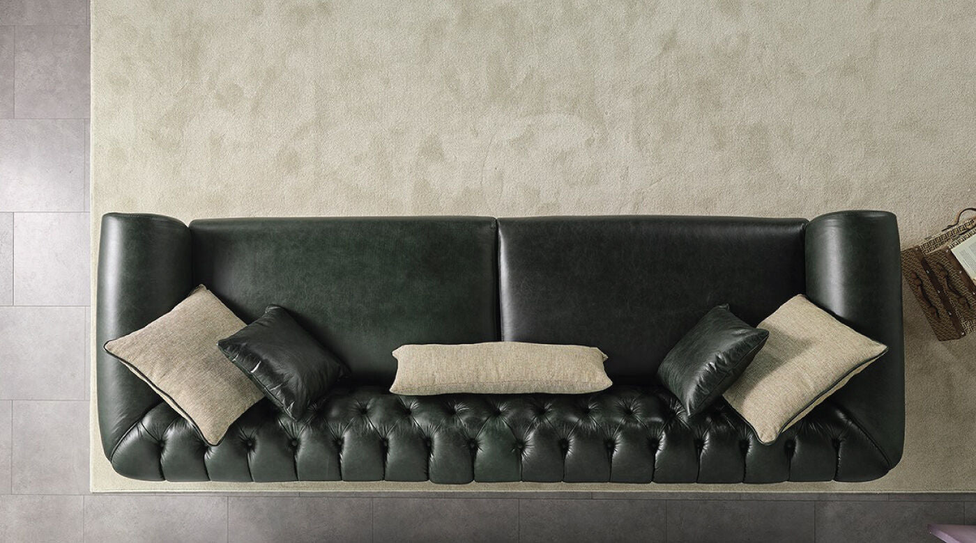 Nish Leather Sofa