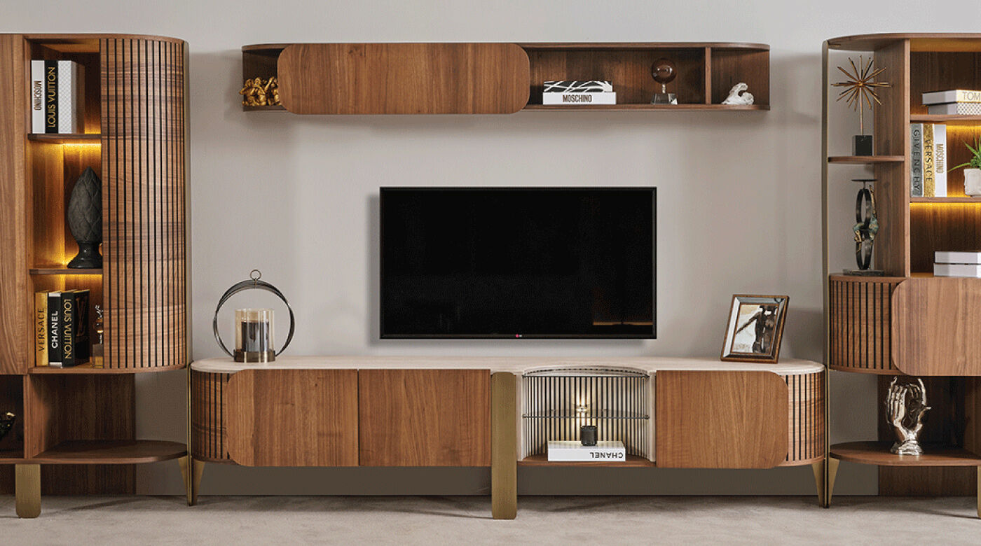 Bronze TV Stand