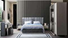 Inci Bed Set with Wardrobe