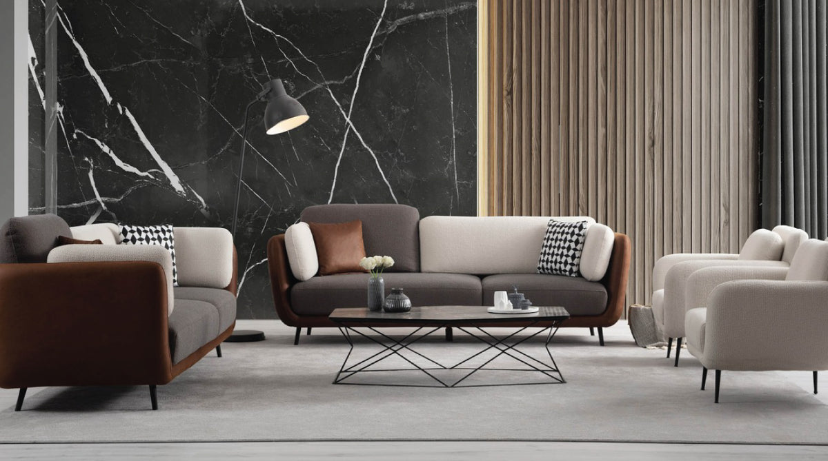 Bughatti 2 Sofa Set