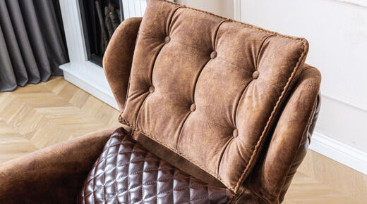 Rolex Leather Sofa - Thumbnail